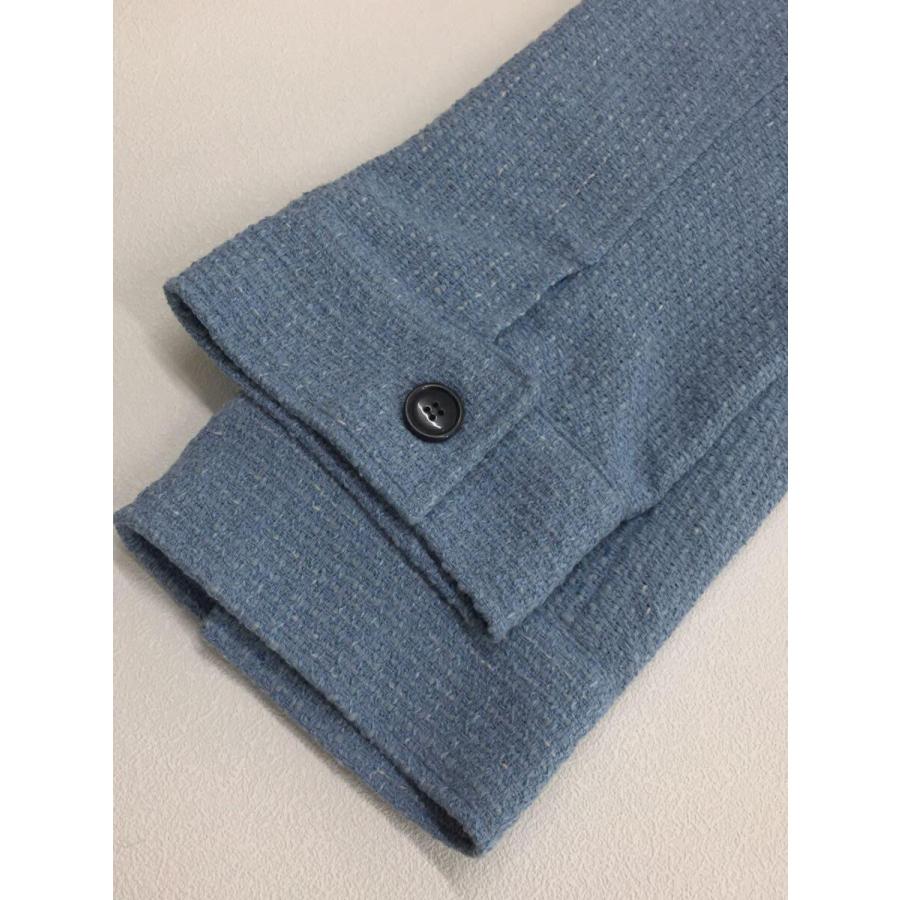 seyto/ハイネックショートジャケット seyto（セイト）の「High neck tweed short jacket / ハイネック