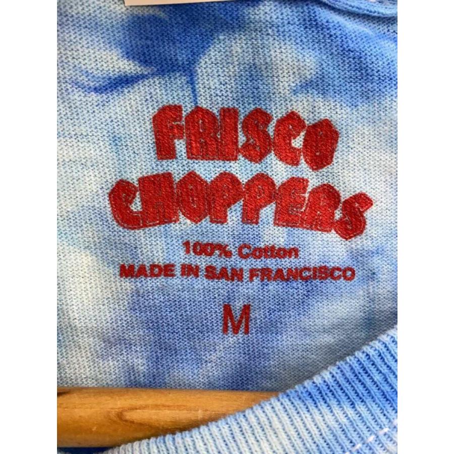 FRISCO CHOPPERS/Tシャツ/M/コットン/BLU/タイダイ : セカンド