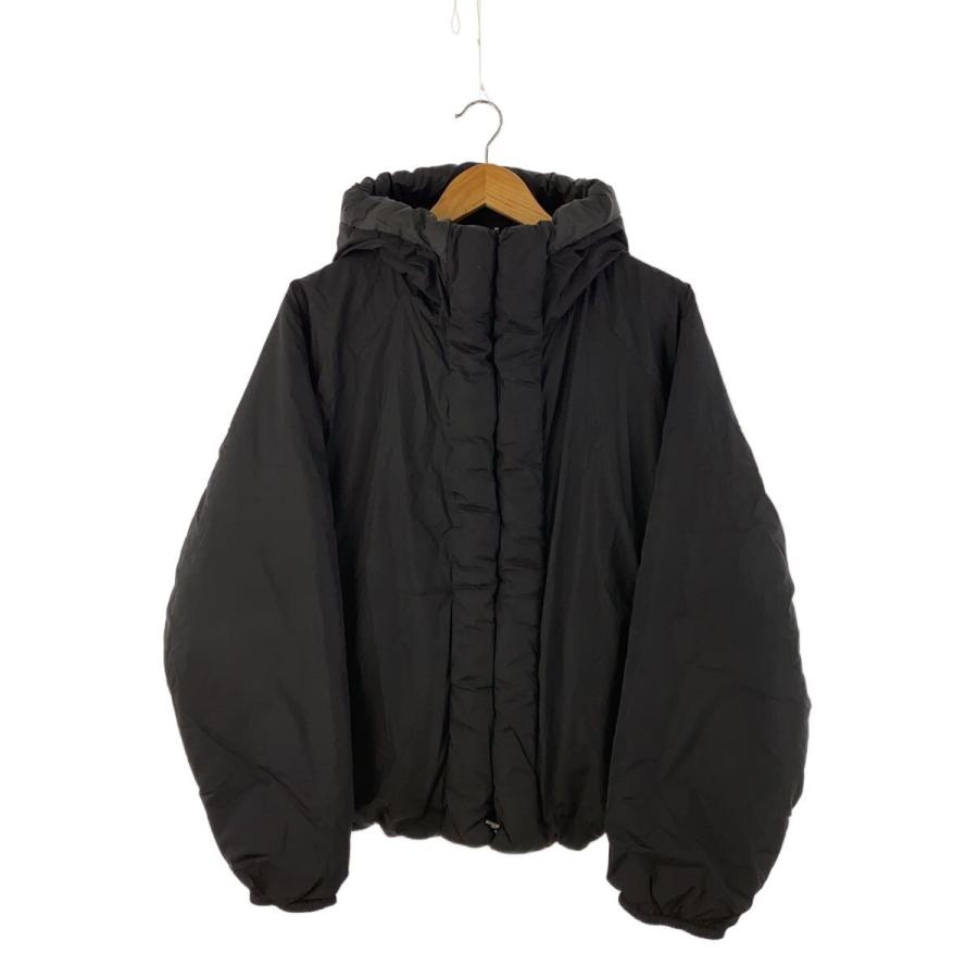 LOUIS VUITTON / ダウンジャケット/50/ポリエステル/BLK/HIB47WRSB/モノグラム LOUIS VUITTON◇ダウンジャケット/50/ポリエステル/BLK/無地/HIB47WRSB