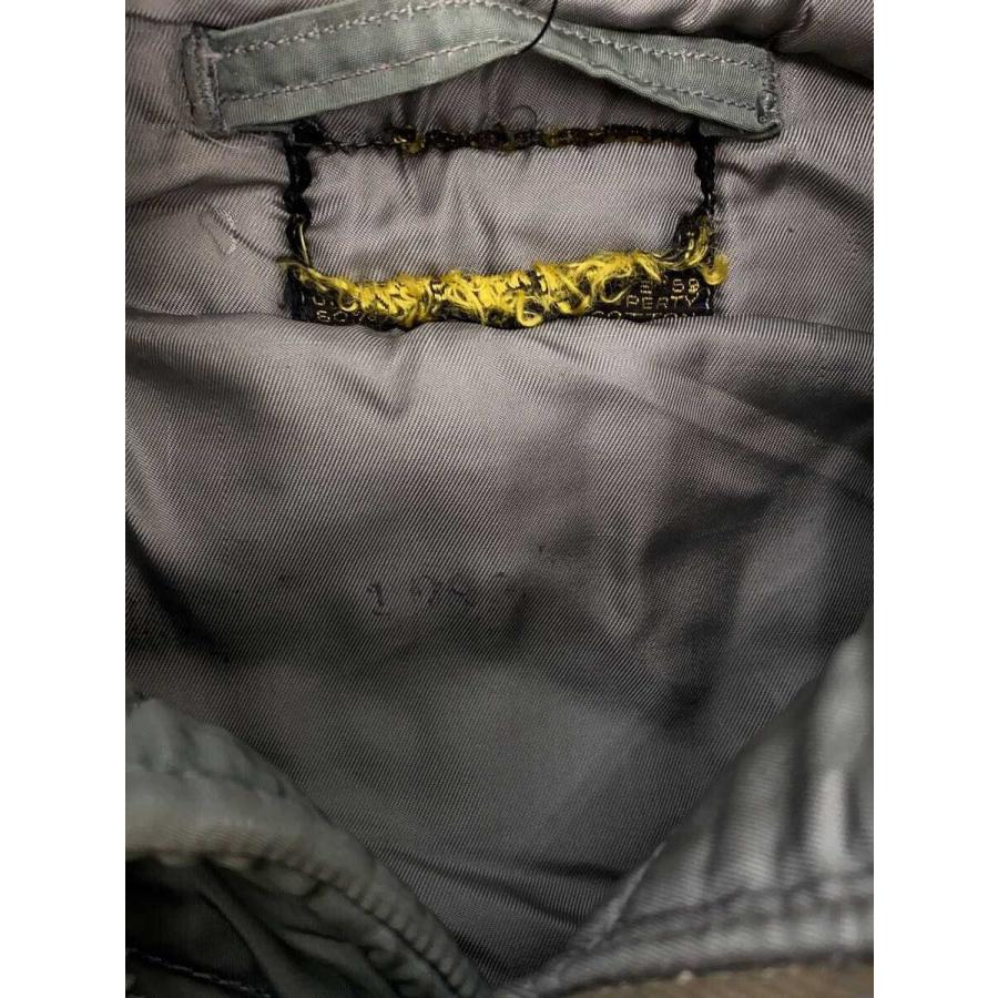 US.ARMY◇フライトジャケット/--/--/KHK/N-3B/黒タグ/50s〜60s/CROWN