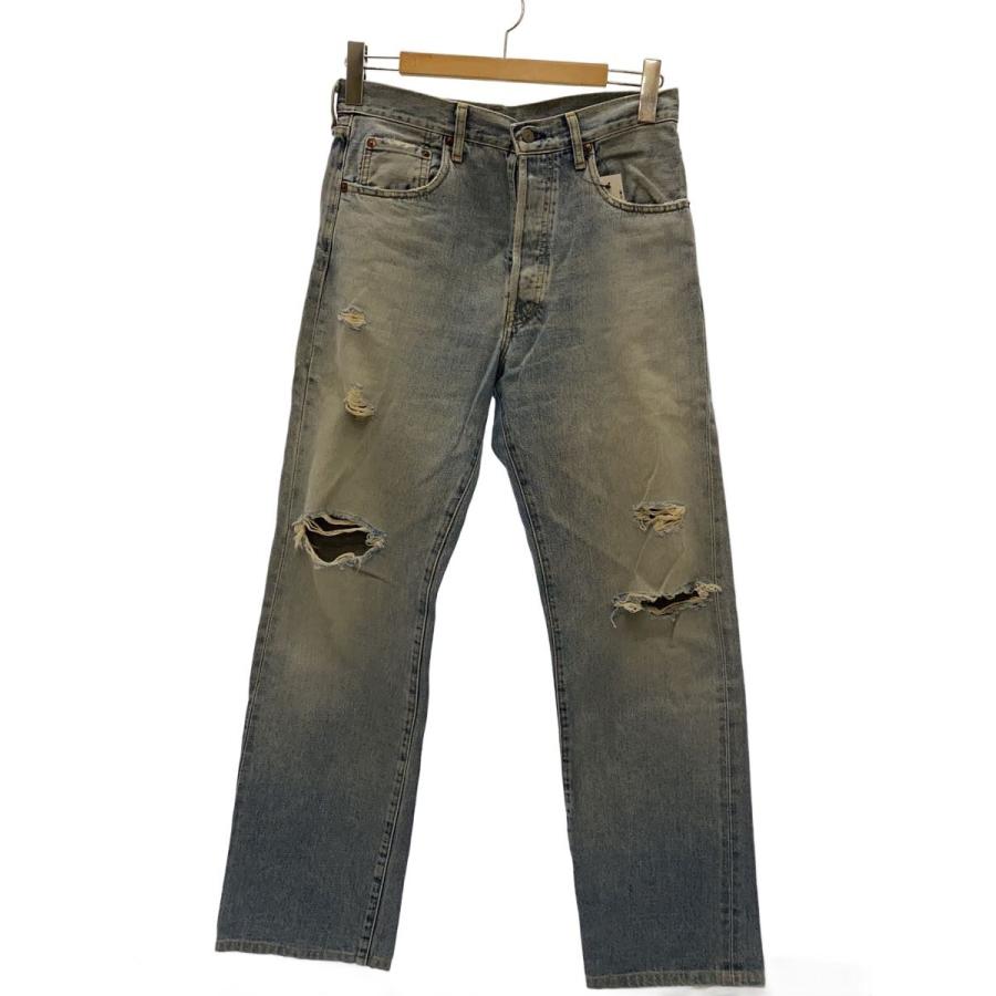 Levi's◇503B/90s/復刻/日本製/ストレートパンツ/33/デニム/IDG/503B