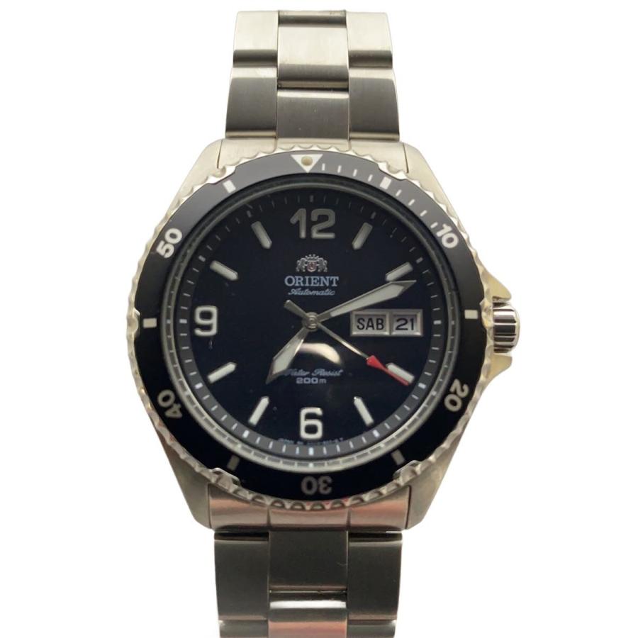 ORIENT Mako ダイバーズウォッチ　自動巻き　腕時計　AA02-C0-B ORIENT◇自動巻腕時計/アナログ/ステンレス/BLK/SLV/AA02-C0-B/Mako