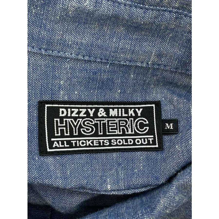 HYSTERIC KINKY JEANS 長袖シャツ デニムブルー HYSTERIC◇長袖シャツ/M/コットン/02251AH01/KINKY JEANS プリズナー
