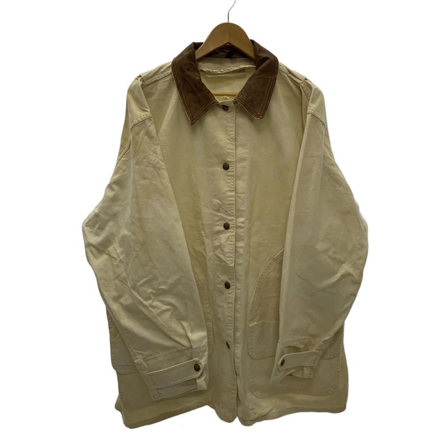 Woolrich◇90s/ワックスコットン/ライナー欠品/カバーオール