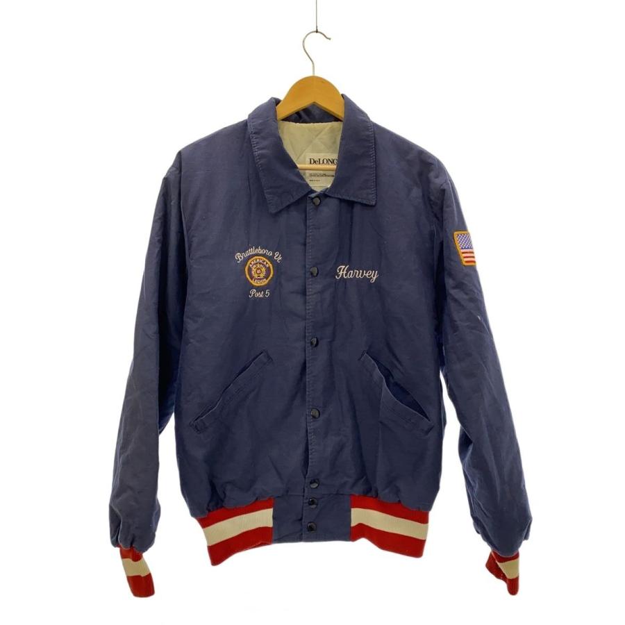 DeLONG◇スタジャン/M/--/NVY/90s/USA : セカンドストリートYahoo!店