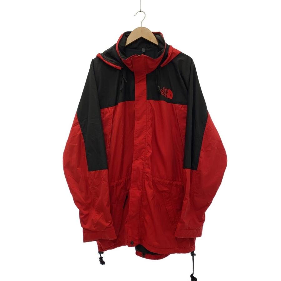 THE NORTH FACE◇マウンテンパーカ/XL/ポリエステル/RED : セカンド