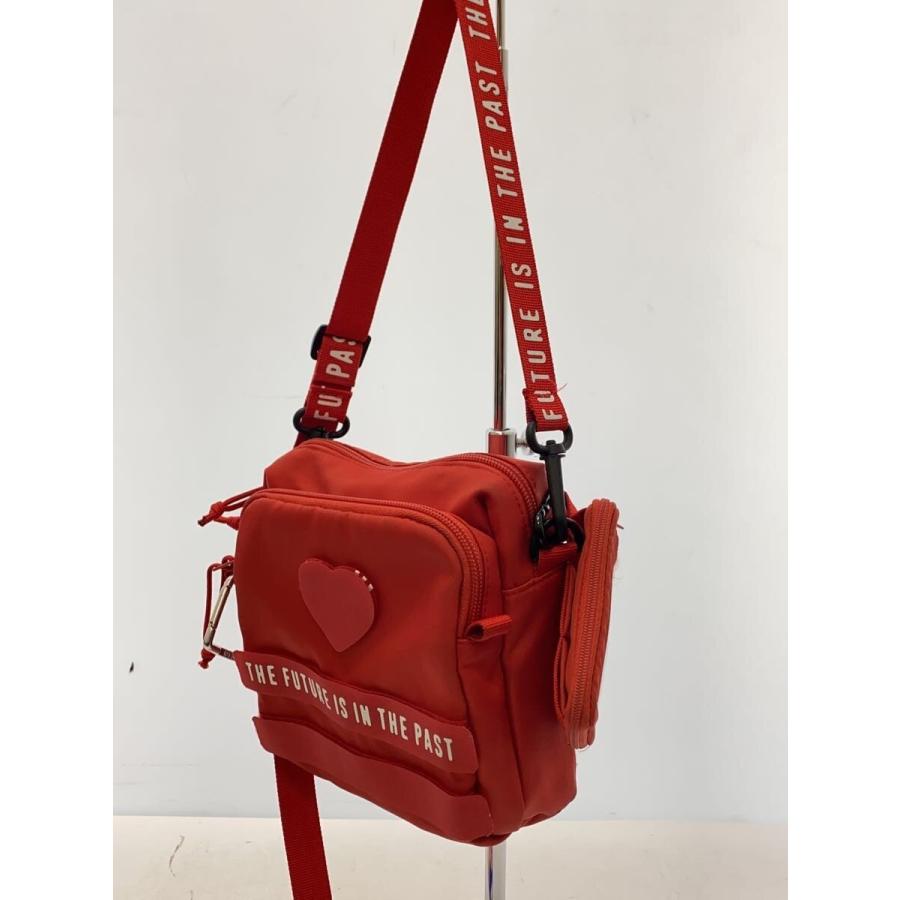 HUMAN MADE◇MILITARY POUCH/ショルダーバッグ/ポリエステル/RED 