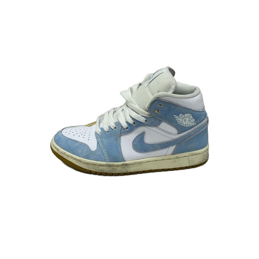NIKE◇AIR JORDAN 1 MID SE_エア ジョーダン SE/25cm/WHT// : セカンド