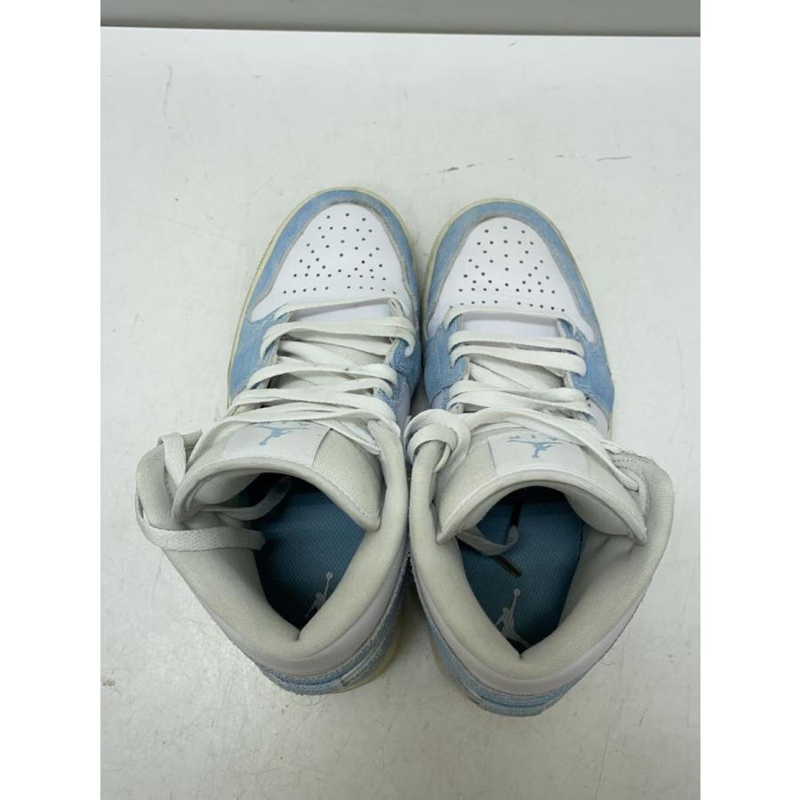 NIKE◇AIR JORDAN 1 MID SE_エア ジョーダン SE/25cm/WHT// : セカンド