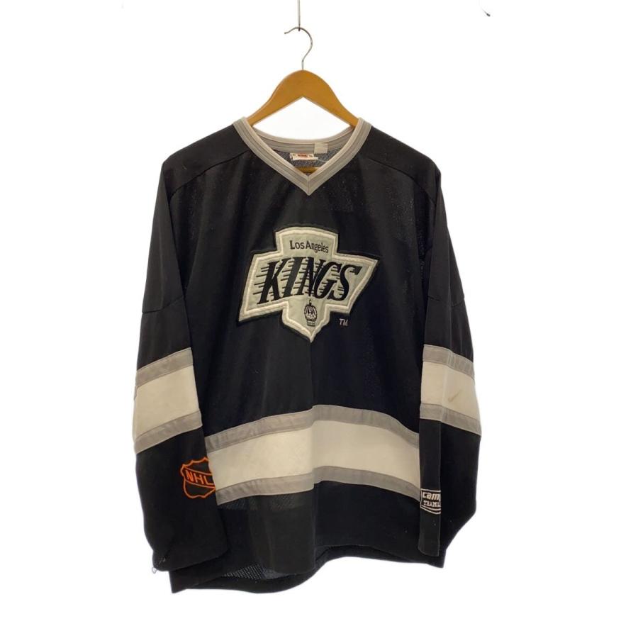 NHL◇ロサンゼルスキングス/ホッケーシャツ/長袖Tシャツ/XS