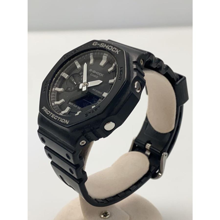 CASIO◇クォーツ腕時計/アナログ/ブラック/GA-2100 : セカンド