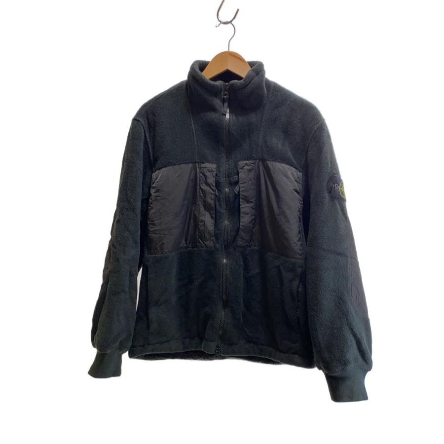 STONE ISLAND◇24AW/ジップアップフリースジャケット/S/コットン