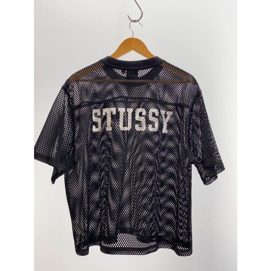 Stussy メッシュシャツ 80番 未使用 STUSSY メッシュ Tシャツ 80番 ブラック - メルカリ