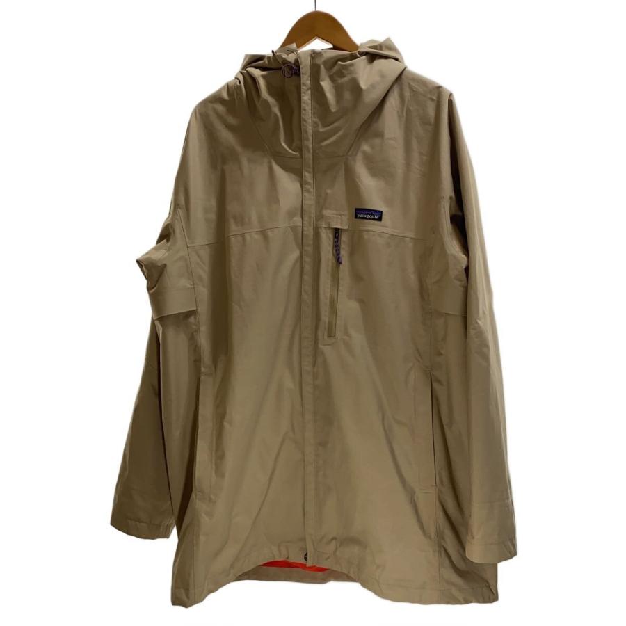 patagonia◇Fogoule JKT/ナイロンジャケット/XL/ナイロン/ベージュ