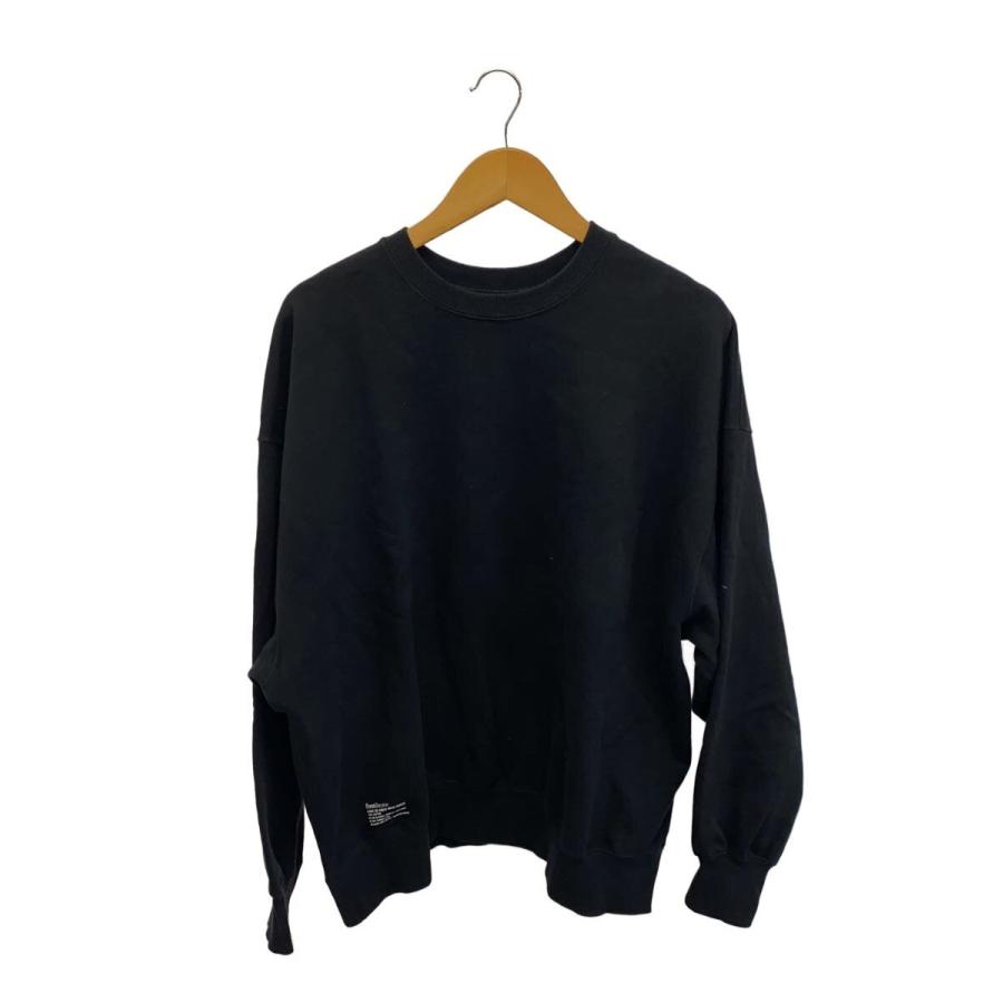 FreshService◇LIGHT OZ CREW NECK SWEAT/スウェット/L/ブラック/FSW