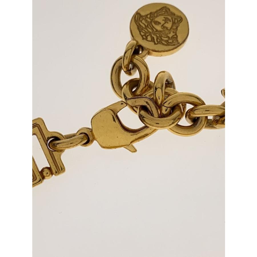 VERSACE ヴェルサーチ グレカマニア ブレスレット メデューサ ゴールド VERSACE◇グレカマニア/メデューサ/ブレスレット/メッキ/ゴールド