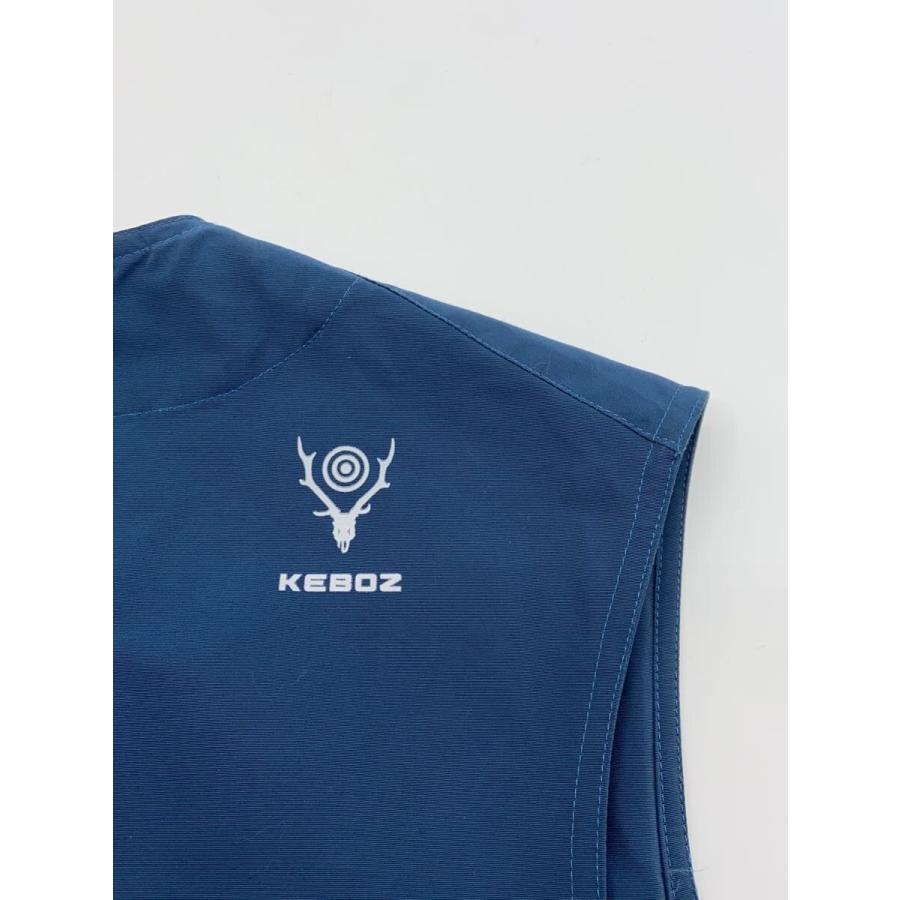 South2 West8(S2W8)◇×Keboz/ナイロンベスト/XL/ナイロン/ネイビー
