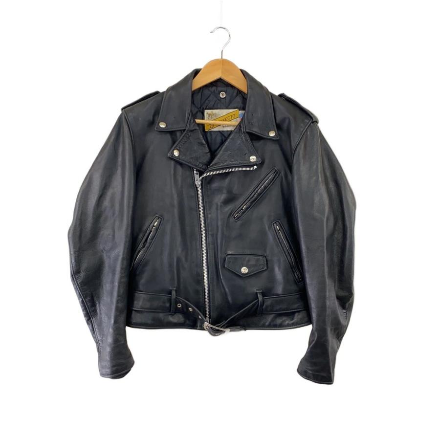 Schott ライダースジャケット【90s USA製】618 サイズ38 Schott◇〜90s/618/USA製/ダブルライダースジャケット/38/レザー
