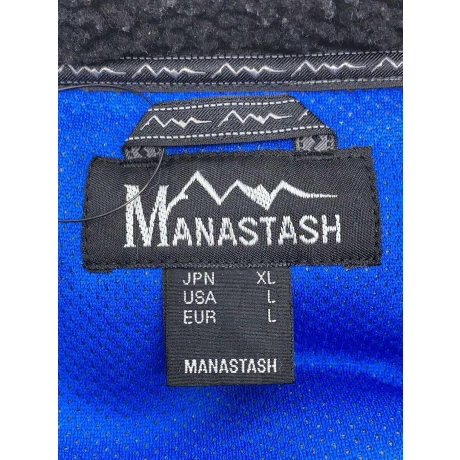 MANASTASH◆フリースジャケット/XL/ポリエステル/BLK/7112104｜ssol-shopping｜03