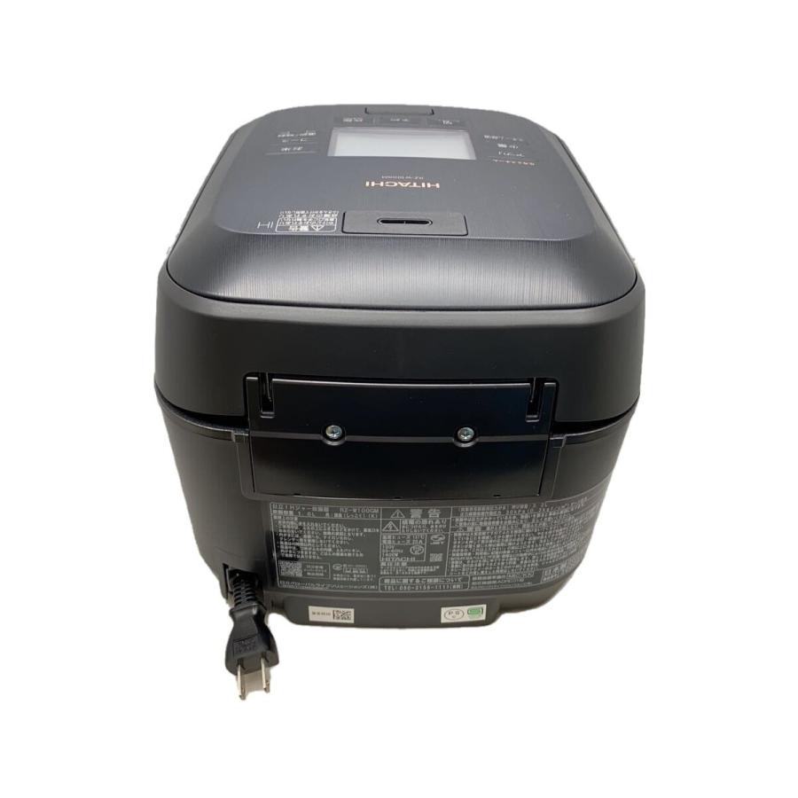 HITACHI◇炊飯器 圧力&スチーム ふっくら御膳 RZ-W100GM(K) : セカンド