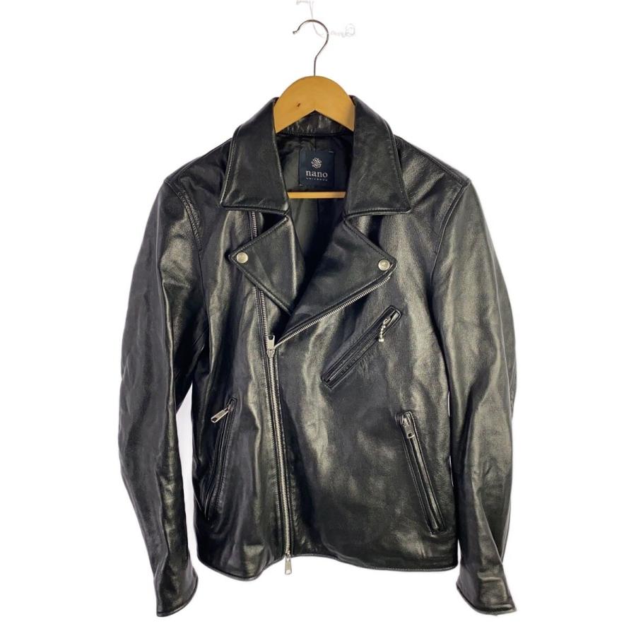 nano universe◇ダブルライダースジャケット/672-9213002 : セカンド