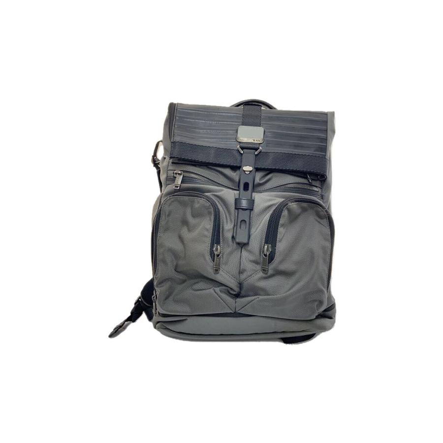 TUMI / ALPHA BRAVO/リュック/--/NVY/232388 TUMI◇リュック/ナイロン/GRY/無地/232388/ALPHA BRAVO/ : セカンド