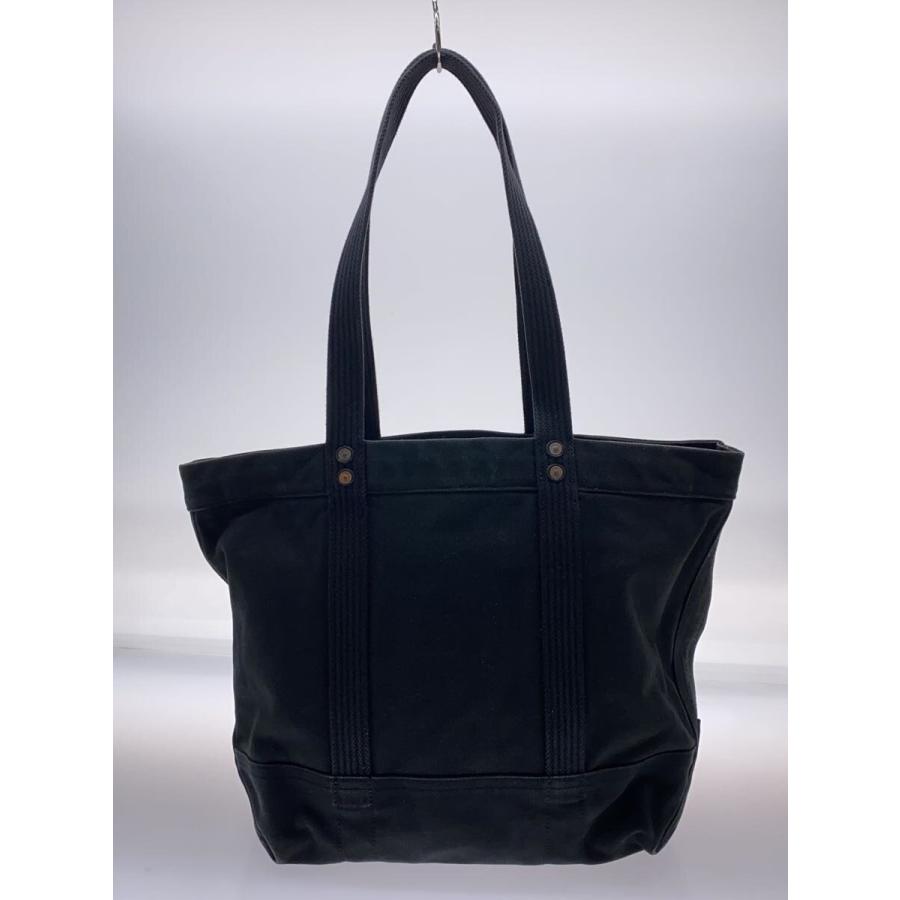 POLO RALPH LAUREN◇ポロベアトートバッグ/キャンバス/BLK