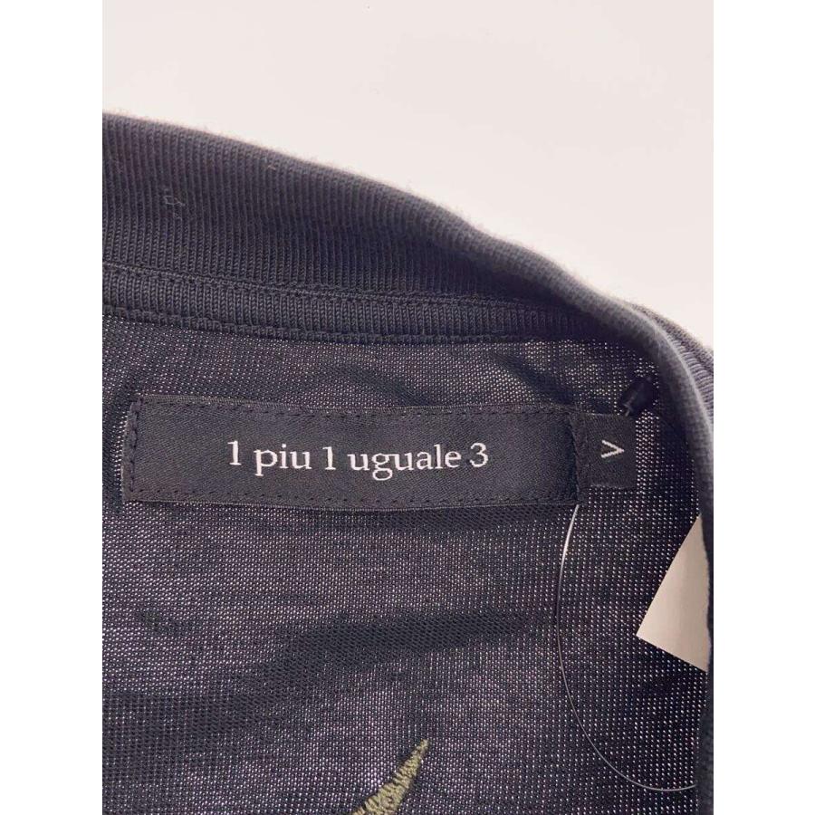 1piu1uguale3◇MRT290/Tシャツ/5/コットン/BLK/プリント : セカンド