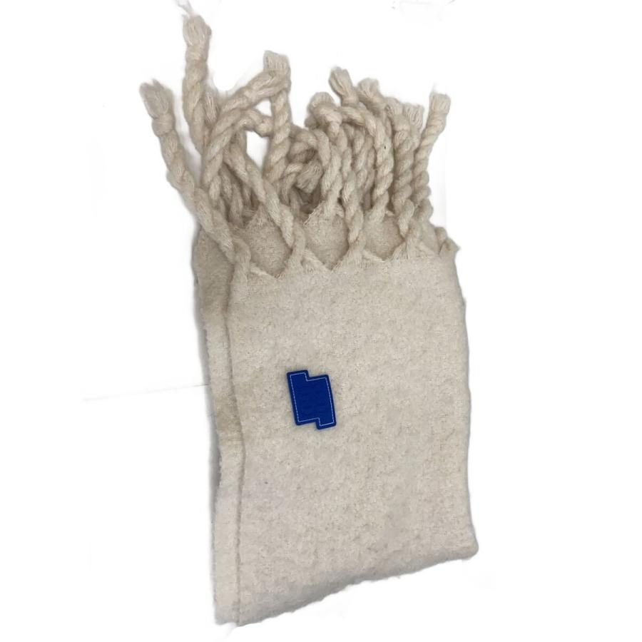 ADER ERROR◇マフラー/ウール/WHT/メンズ : セカンドストリートYahoo
