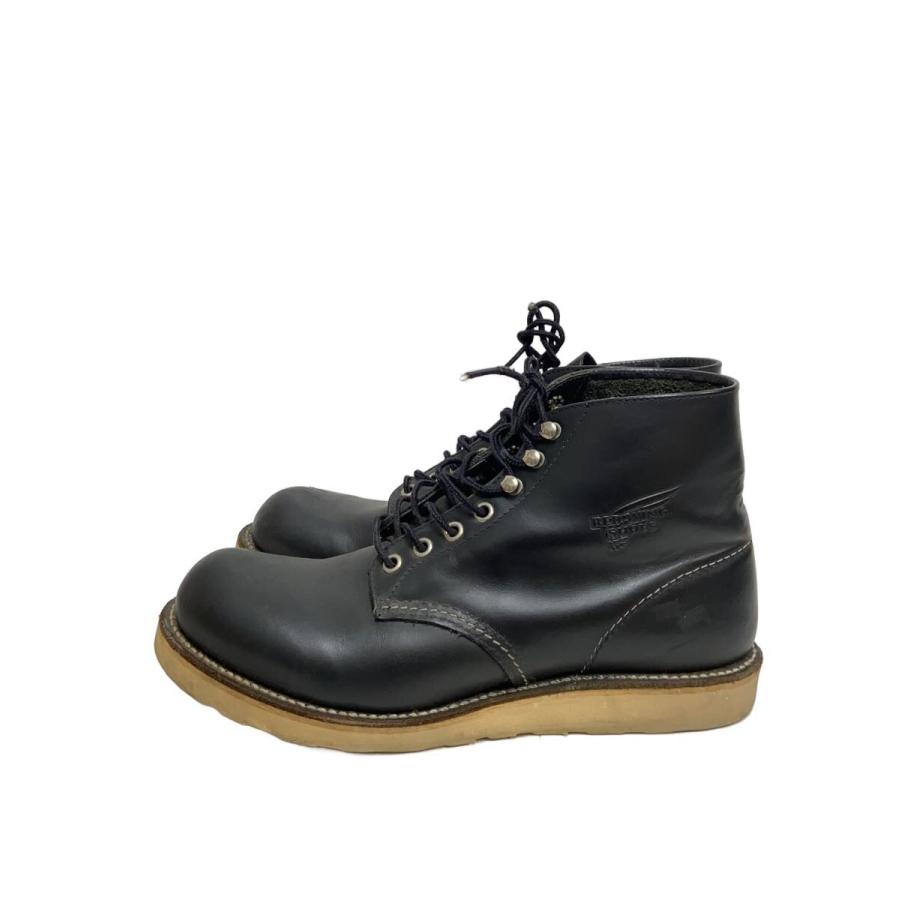 RED WING SHOES 8165 ブラックワークブーツ US9 RED WING◇ブーツ/US9/BLK/レザー/8165 : セカンドストリートYahoo!店