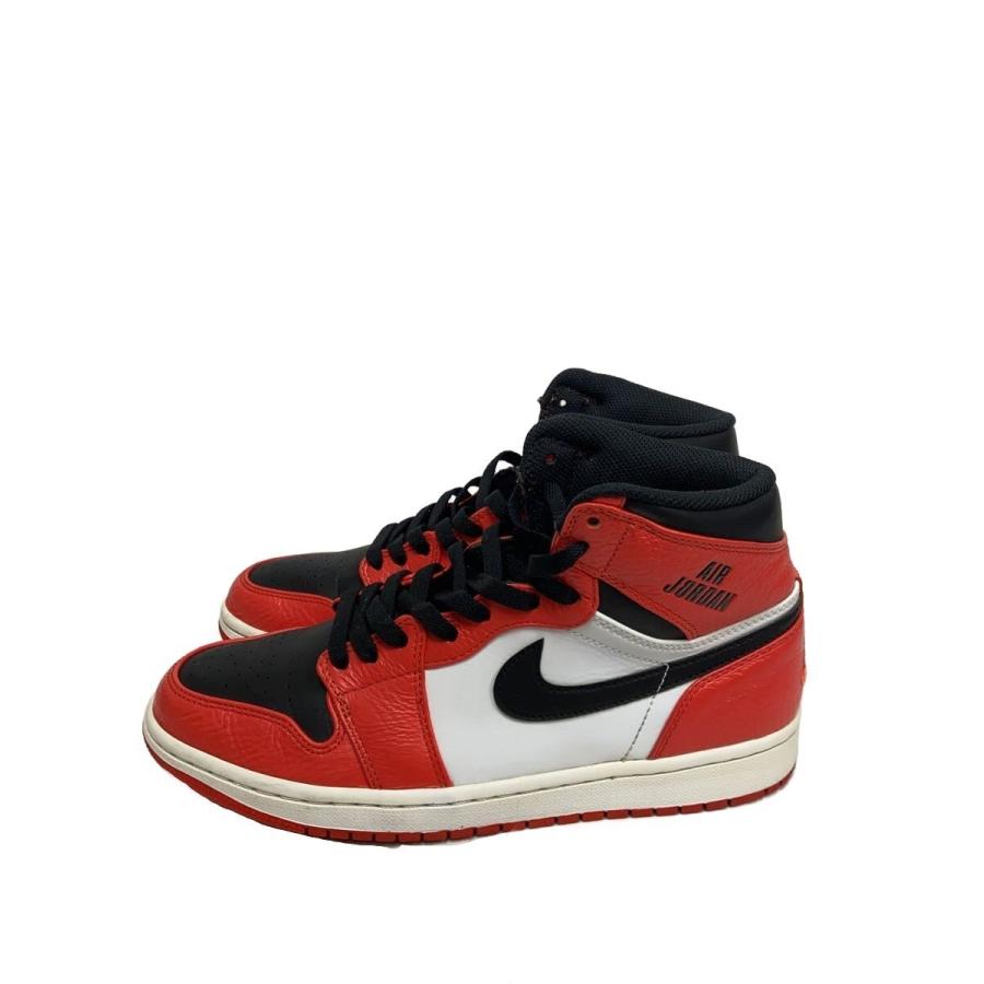 NIKE◇AIR JORDAN 1 RETRO HIGH/エアジョーダンレトロハイ/オレンジ