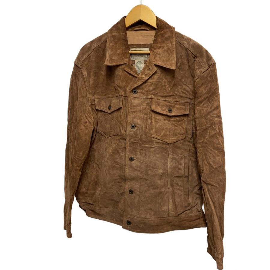 L.L.Bean◇レザージャケット・ブルゾン/M/スウェード/BRW/無地/DACM7