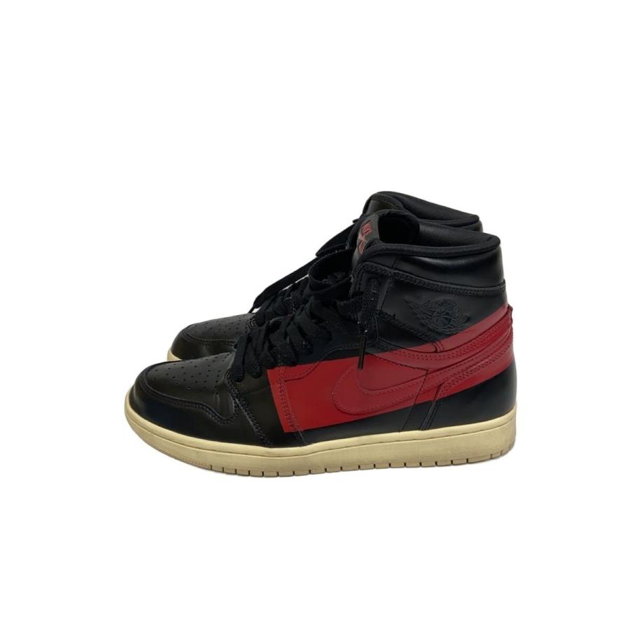 NIKE◇AIR JORDAN 1 HIGH OG DEFIANT/エアジョーダン1ハイ/ブラック