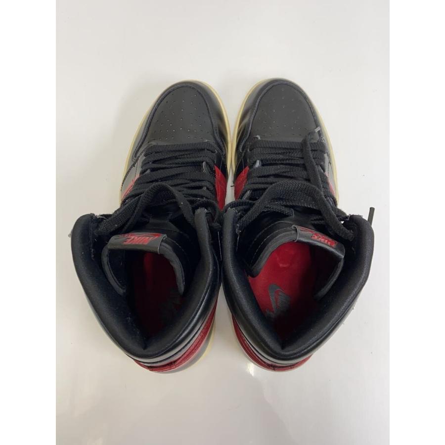 NIKE◇AIR JORDAN 1 HIGH OG DEFIANT/エアジョーダン1ハイ/ブラック