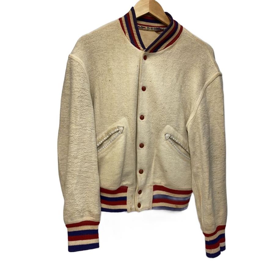 BUTWIN◇60S/スタジャン/--/ウール/IVO// : セカンドストリートYahoo 