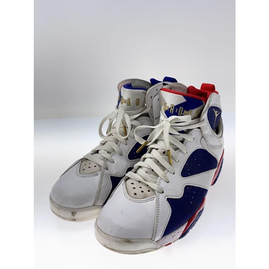 NIKE◇AIR JORDAN 7 RETRO/エアジョーダンレトロ/ホワイト/304775-123 