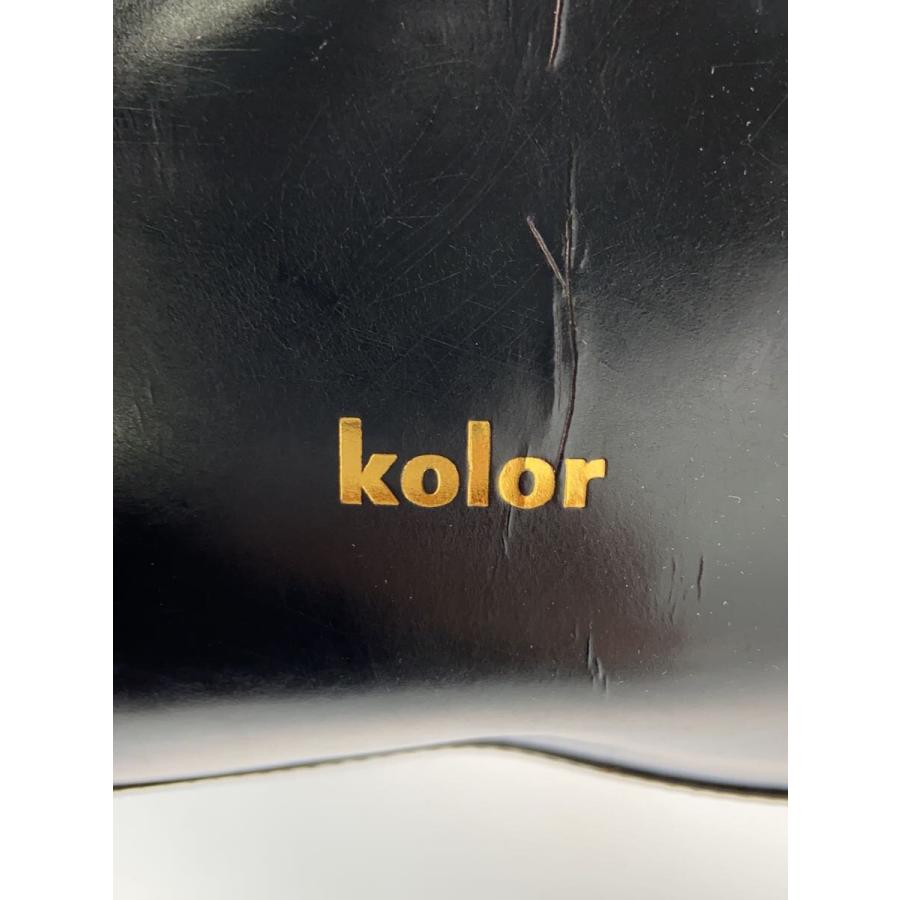 kolor◇トートバッグ/レザー/BLK : セカンドストリートYahoo!店 - 通販