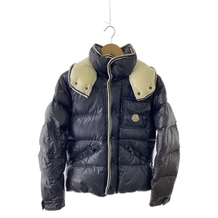 MONCLER◇ダウンジャケット/O/ポリエステル/BLK/44508/91/69948