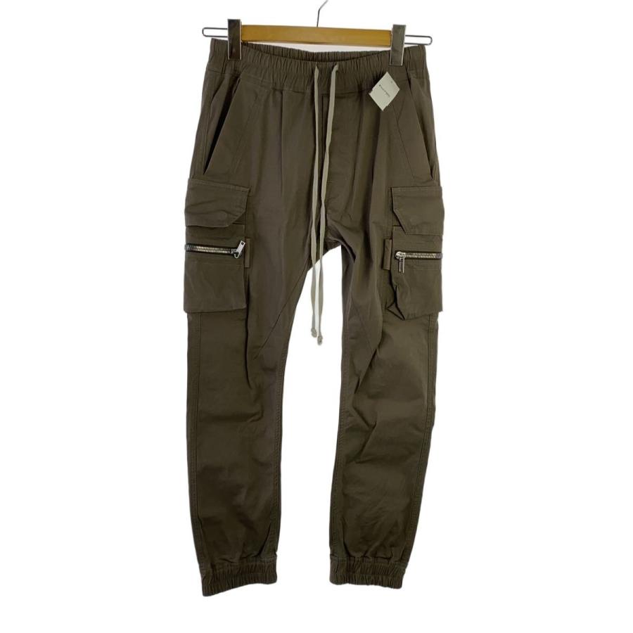 Rick Owens◇カーゴパンツ/46/コットン/KHK/無地/RU01B1396-TE 