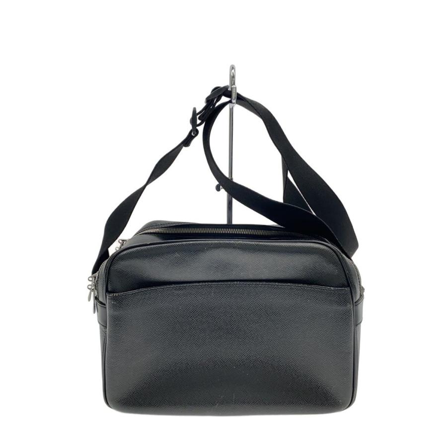 VUITTON タイガ リポーター LOUIS VUITTON◇リポーター_タイガ/レザー/BLK/無地// : セカンド