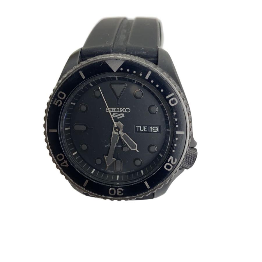 SEIKO◇自動巻腕時計/アナログ/BLK/BLK/4R36-07G0 : セカンド