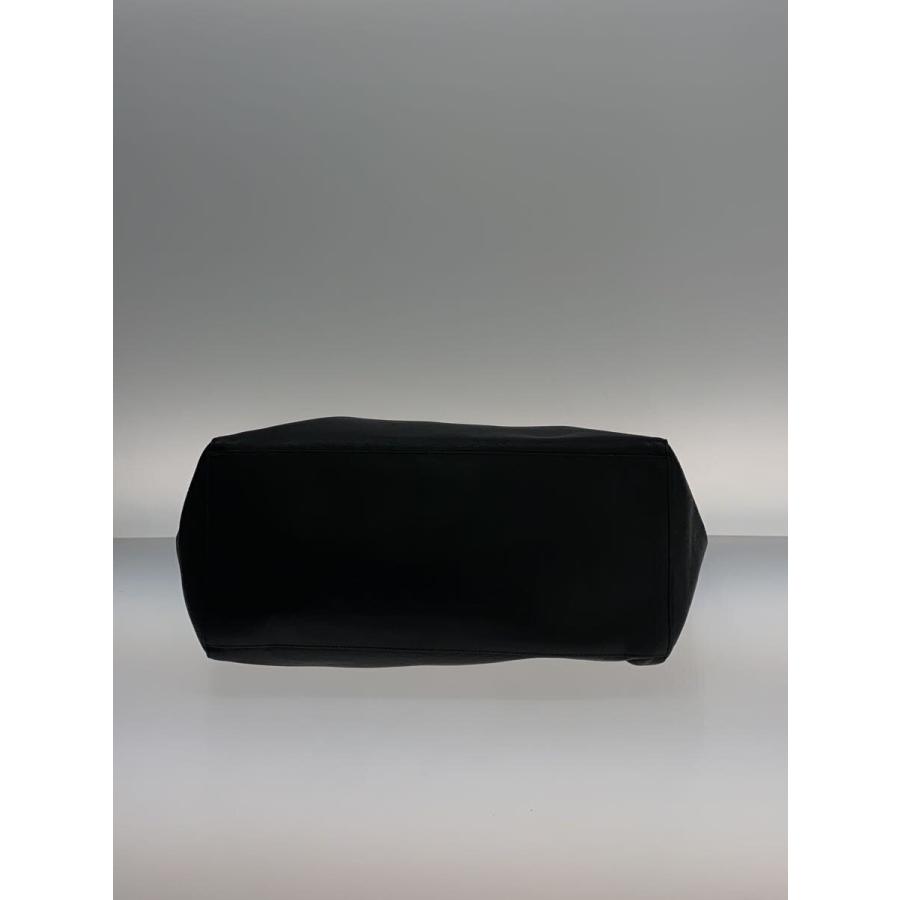 BALENCIAGA◇トートバッグ/レザー/BLK/無地/618284・1000・S・002123