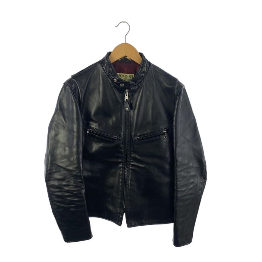 【美品‼️】Shott ６４１XXH シングルライダース　４０　馬革 Schott◇641XXH HORSEHIDE CAFE RACER/シングルライダースジャケット