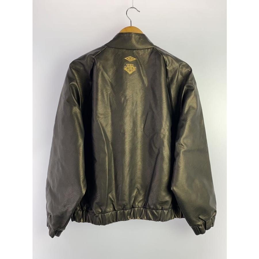 UMBRO◇×Tempalay/レザージャケット・ブルゾン/XL/フェイクレザー/BRW