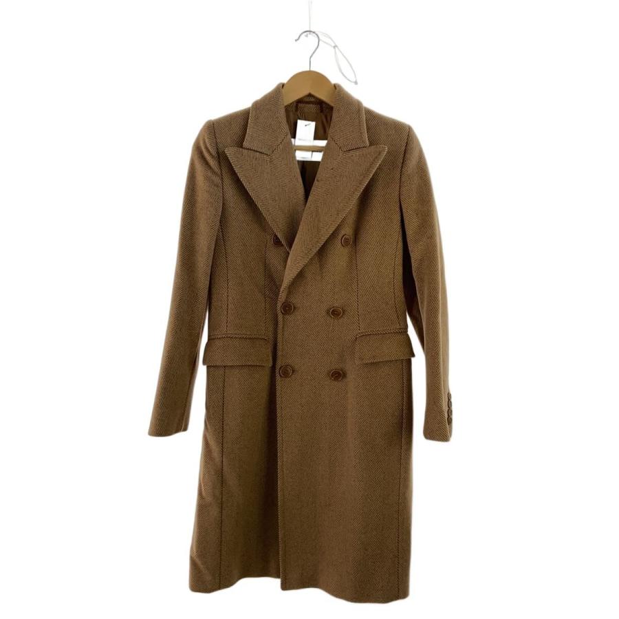 MAX MARA◇チェスターコート/38/アルパカ/CML/ヘリンボーン 