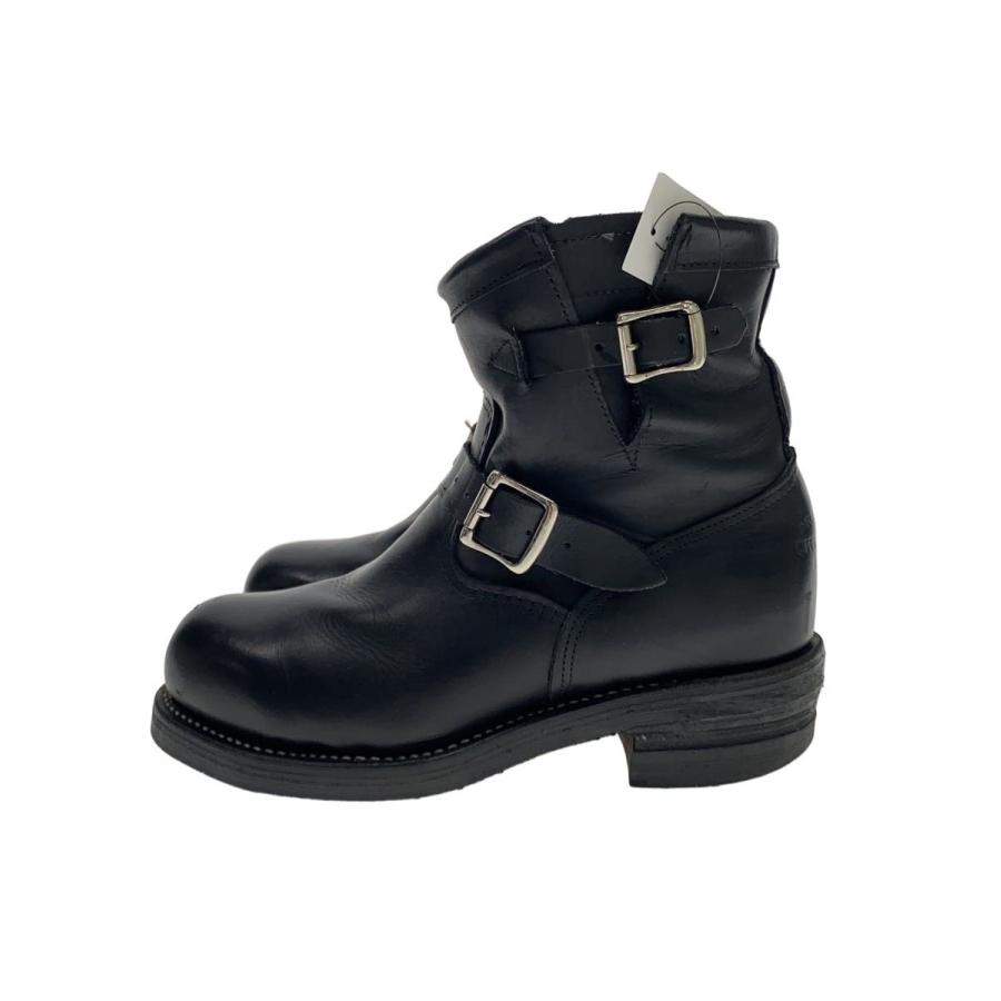 US8 チペワ CHIPPEWA 1901M58 エンジニアブーツ CHIPPEWA◇エンジニアブーツ/US8.5/BLK/レザー/1901M58 : セカンド