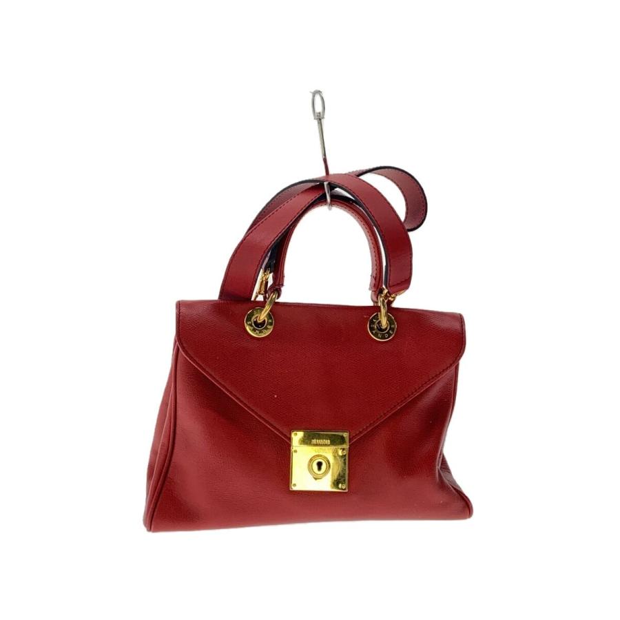 JIL SANDER◇ショルダーバッグ/レザー/RED : セカンドストリートYahoo