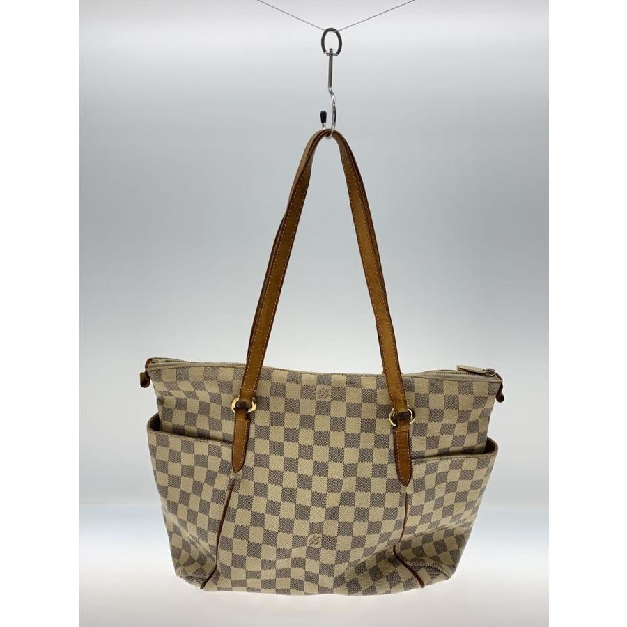 LOUIS VUITTON◆トータリーMM_ダミエ・アズール/PVC/WHT_2