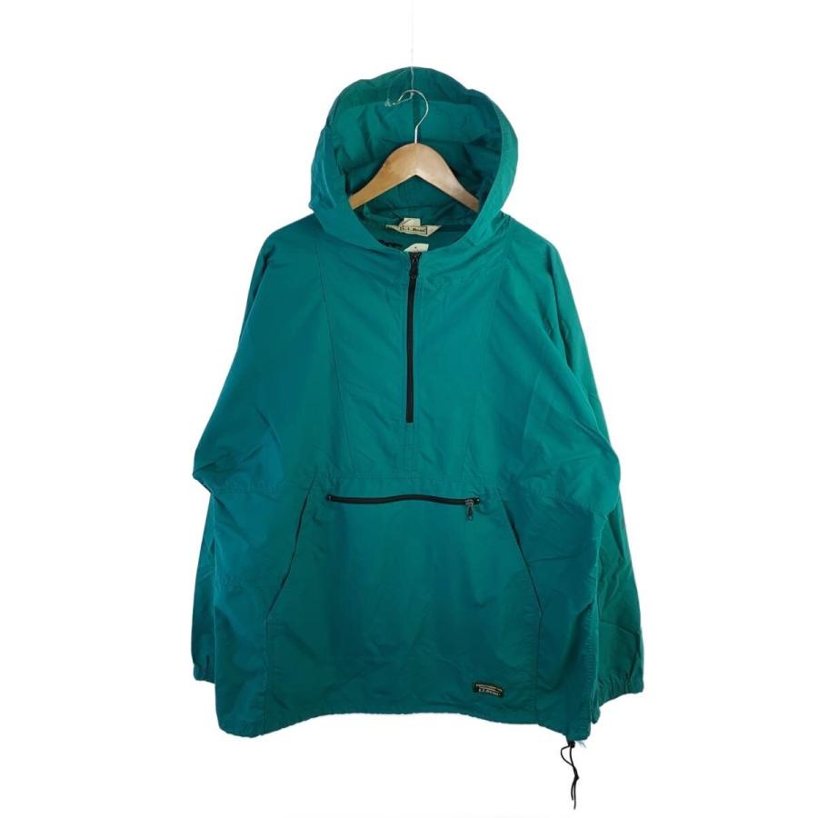 L.L.Bean◇80s/USA製/アノラックパーカー/ナイロン/GRN : セカンド 