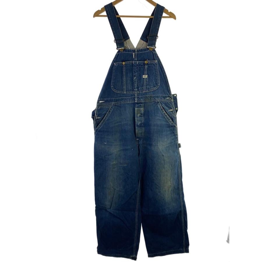 Lee 91-LB オーバーオール ローバック 濃紺 Vintage 70s Lee 91-LB オーバーオール ローバック 濃紺 Vintage 70s Lee 50s